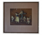 Original Snow White and the Seven Dwarfs Cels -- Featuring Snow White With the Dwarfs
